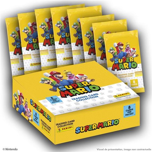 Acheter Carte à collectionner Panini Super Mario Boîte 18 pochettes État correct - 95,97 € Carte à collectionner Panini Super Mario Boîte 18 pochettes État correct - Panini reconditionné disponible sur Fnac