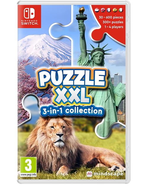 Puzzle XXL 3-in-1 Collection Nintendo SWITCH État correct - Just for Games reconditionné disponible sur Fnac