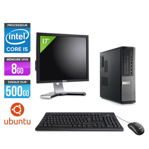 Acheter Pc Dell Optiplex 790 Desktop + Ecran 17'' - Noir - Intel Core i5-2400 / 3,10 GHz - RAM 8Go - HDD 500 Go - DVD - Gigabit Ethernet - Ubuntu / Linux État correct - 358,00 € Pc Dell Optiplex 790 Desktop + Ecran 17'' - Noir - Intel Core i5-2400 / 3,10 GHz - RAM 8Go - HDD 500 Go - DVD - Gigabit Ethernet - Ubuntu / Linux État correct - Dell reconditionné disponible sur Fnac