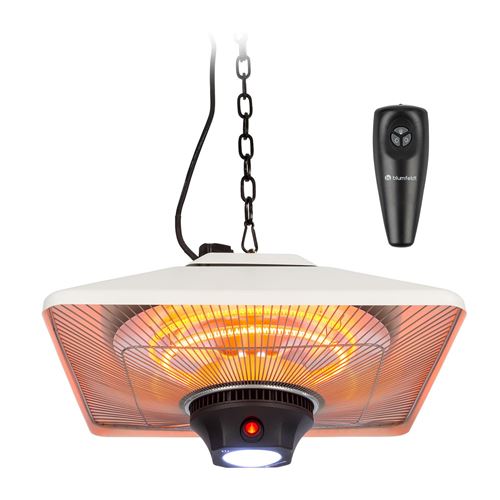 Blumfedt Heat Square - Chauffage de plafond infrarouge , 3 puissances : 650W / 1350W / 2000W - Blanc État correct - N/A reconditionné disponible sur Fnac