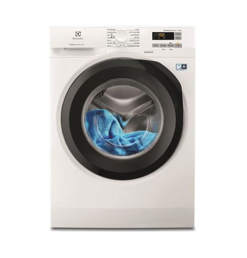 Electrolux PerfectCare 600 EW6F1495RB - Machine à laver - largeur : 60 cm - profondeur : 60 cm - hauteur : 85 cm - chargement frontal - 68 litres - 9 kg - 1400 tours/min État correct - Electrolux reconditionné disponible sur Fnac