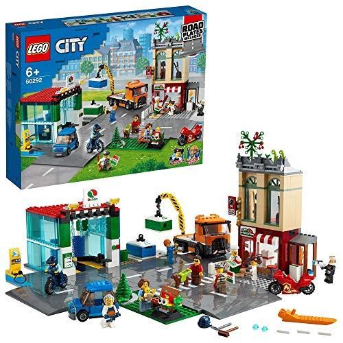 LEGO© - LEGO City 60292 Le centre-ville Jeu de construction avec moto, bicyclette, camion, plaques routières et miniatures État correct - N/A reconditionné disponible sur Fnac