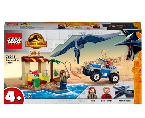 LEGO® Jurassic World™ 76943 La course-poursuite du Ptéranodon État correct - Lego Jurassic World reconditionné disponible sur Fnac