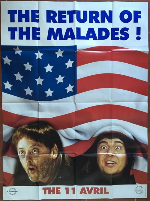 Acheter Affiche de Cinéma Originale - Les Visiteurs en Amérique - The Return of the Malades - 120x160cm État correct - 17,99 € Affiche de Cinéma Originale - Les Visiteurs en Amérique - The Return of the Malades - 120x160cm État correct - N/A reconditionné disponible sur Fnac