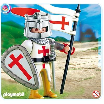 Playmobil - 4670 - Chevalier de croisade État correct - Playmobil reconditionné disponible sur Fnac