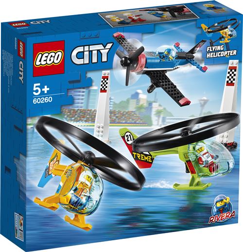 LEGO® City 60260 La course aérienne - État correct Lego City sur Fnac