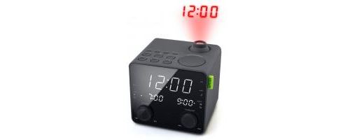 Radio Réveil Muse M-189 avec projection de l'heure Noir État correct - Muse reconditionné disponible sur Fnac