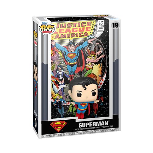 Figurine Funko Pop Comic Cover DC Justice League Superman Exclusivité Fnac État correct - Funko reconditionné disponible sur Fnac