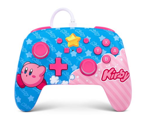 Manette filaire pour Nintendo Switch PowerA Kirby État correct - PowerA reconditionné disponible sur Fnac
