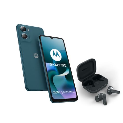 Acheter Pack Smartphone Motorola Moto G06 Power 6.88"" Double nano SIM 256 Go Bleu + Ecouteurs Motorola Buds Bass Dark shadow État correct - 172,99 € Pack Smartphone Motorola Moto G06 Power 6.88"" Double nano SIM 256 Go Bleu + Ecouteurs Motorola Buds Bass Dark shadow État correct - Motorola reconditionné disponible sur Fnac