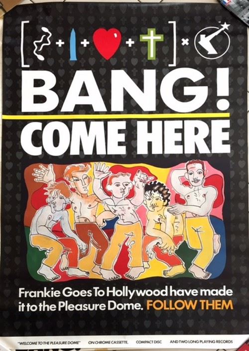Frankie goes To Hollywood - 100x150 cm - AFFICHE / POSTER État correct - N/A reconditionné disponible sur Fnac
