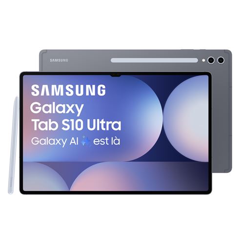 Tablette tactile Samsung Galaxy Tab S10 Ultra 14,6"" Wifi 256 Go Gris État correct - Samsung reconditionné disponible sur Fnac