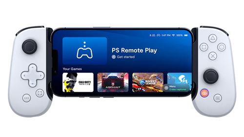 Manette Backbone One Gen 2 Lightning iOS Playstation Ed Blanc État correct - N/A reconditionné disponible sur Fnac