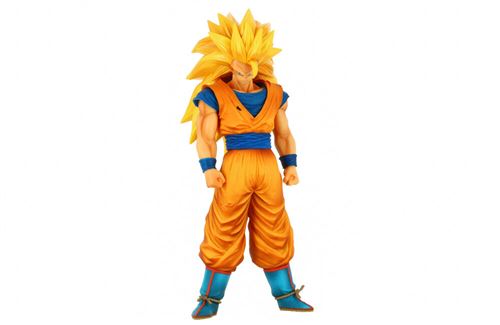 Figurine Grandista Nero - Dragon Ball Z -goku En Super Saiyan 3 État correct - Bandai reconditionné disponible sur Fnac