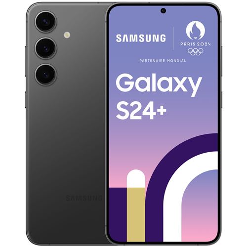 Smartphone Samsung Galaxy S24+ 6,7"" 5G Nano SIM 256 Go Noir État correct - Samsung reconditionné disponible sur Fnac