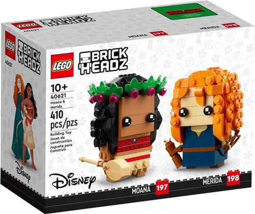 LEGO® BrickHeadz™ 40621 Vaiana et Mérida État correct - N/A reconditionné disponible sur Fnac