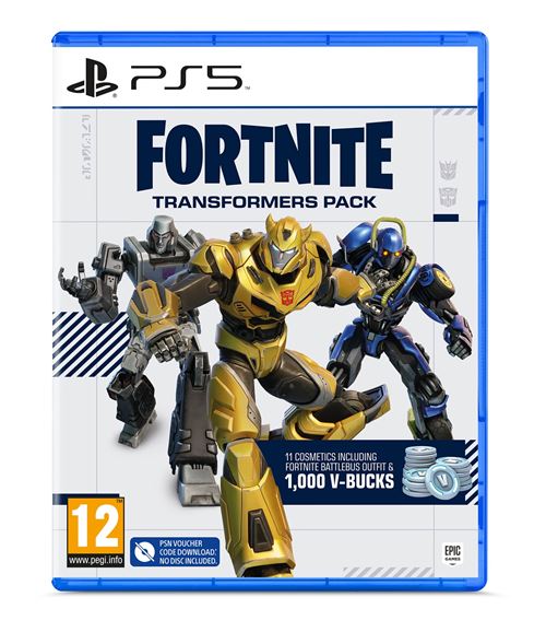 Fortnite Pack Transformers PS5 État correct - Just for Games reconditionné disponible sur Fnac