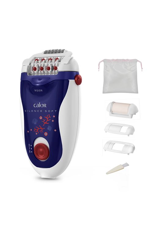 Epilateur électrique Calor Silence Soft Fonction Vision EP5624C0 4,8 W État correct - Calor reconditionné disponible sur Fnac