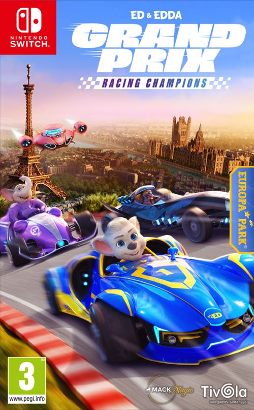 Ed & Edda: Grand Prix - Racing Champions Nintendo Switch État correct - THQ Nordic reconditionné disponible sur Fnac