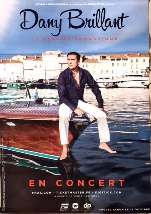Dany Brillant - 80x120 cm - AFFICHE / POSTER État correct - N/A reconditionné disponible sur Fnac