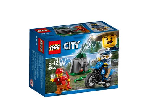 Acheter LEGO® City Police 60170 La poursuite en moto tout-terrain État correct - 19,00 € LEGO® City Police 60170 La poursuite en moto tout-terrain État correct - Lego reconditionné disponible sur Fnac