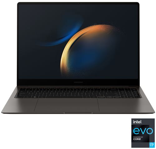 Samsung Galaxy Book3 Pro - Intel Core i7 - 1360P / jusqu'à 5 GHz - Evo - Win 11 Home - Carte graphique Intel Iris Xe - 16 Go RAM - 1 To SSD NVMe - 16"" AMOLED 2880 x 1800 (WQXGA+) @ 120 Hz - Wi-Fi 6E - graphite État correct - Samsung reconditionné disponible sur Fnac