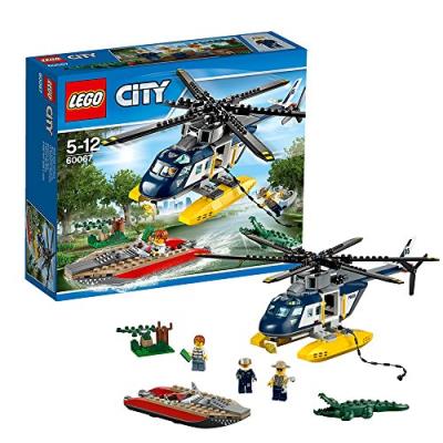 Lego city - 60067 - jeu de construction - la poursuite en hélicoptère État correct - Lego reconditionné disponible sur Fnac