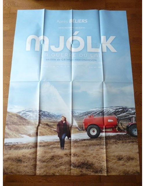 mjolk - La guerre du lait de Grímur Hákonarson - 116x158cm - Affiche de cinéma originale pliée État correct - N/A reconditionné disponible sur Fnac
