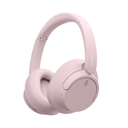 Casque audio sans fil Sony WH-CH720 Bluetooth avec réduction active du bruit Rose État correct - Sony reconditionné disponible sur Fnac