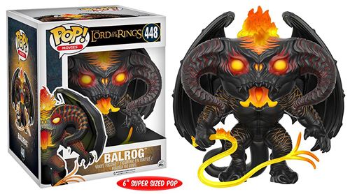 Figurine Funko Pop Movies Lord of the Rings Balrog 15 cm État correct - Funko reconditionné disponible sur Fnac