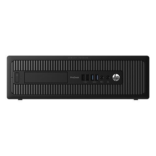 HP ProDesk 600 G1 - SFF Core i3 4160 - RAM 4 Go - HDD 500 Go - DVD SuperMulti - HD Graphics 4400 - Gigabit Ethernet - Win 7 Pro 64 bits (comprend Licence Win 8.1 Pro) - moniteur : aucun - Smart Buy - Conformité TAA État correct - Hewlett-Packard reconditionné disponible sur Fnac