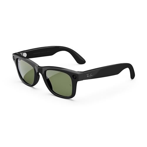 Lunettes connectées Ray-Ban Meta Wayfarer Noir mat et graphite polarisé - État correct Meta sur Fnac