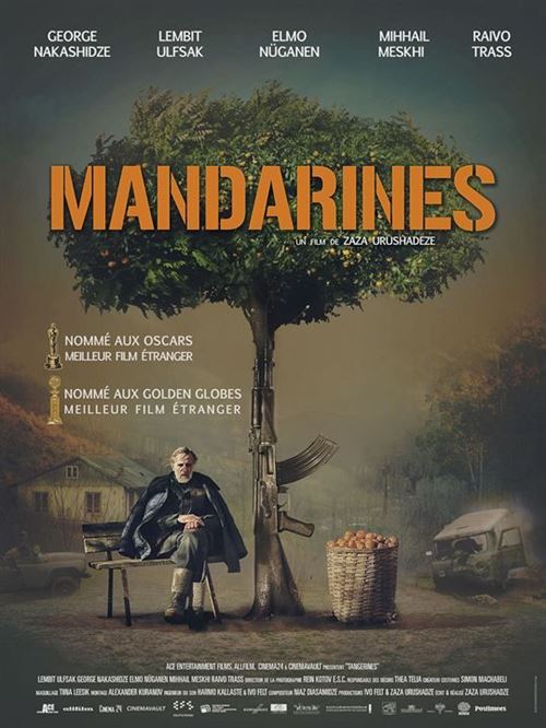 Mandarines - 2016 - Lembit Ulfsak, Elmo Nüganen - 40x60cm - Affiche de cinéma originale pliée État correct - N/A reconditionné disponible sur Fnac