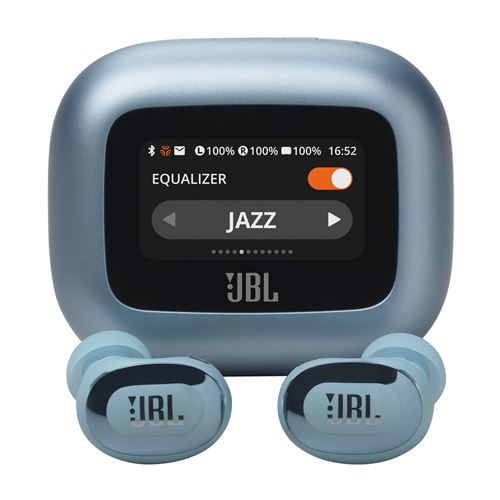 Ecouteurs sans fil Bluetooth JBL Live Buds 3 avec réduction de bruit Bleu État correct - JBL reconditionné disponible sur Fnac
