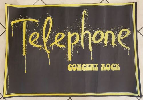 TELEPHONE - 1978 - 45x60cm - AFFICHE / POSTER envoi roulé État correct - N/A reconditionné disponible sur Fnac