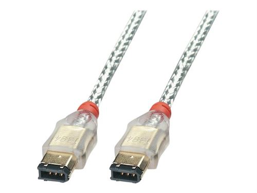 Lindy Premium - Câble IEEE 1394 - FireWire 6 broches (M) pour FireWire 6 broches (M) - 20 m - moulé - transparent État correct - N/A reconditionné disponible sur Fnac