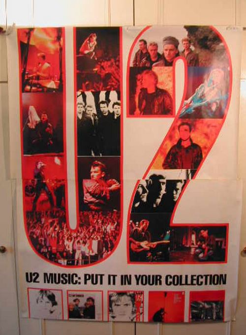U2 - 100x135 cm - AFFICHE / POSTER État correct - N/A reconditionné disponible sur Fnac