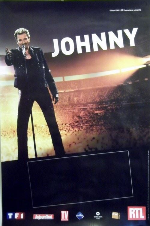 Johnny Hallyday - 80x120 cm - AFFICHE / POSTER État correct - N/A reconditionné disponible sur Fnac