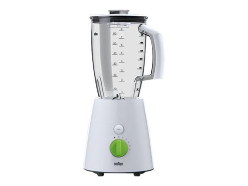 Acheter Braun Tribute Collection JB 3010 - Bol mixeur blender - 2 litres - 800 Watt - blanc/vert État correct - 73,86 € Braun Tribute Collection JB 3010 - Bol mixeur blender - 2 litres - 800 Watt - blanc/vert État correct - Braun reconditionné disponible sur Fnac