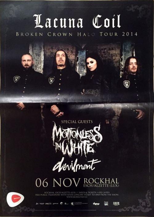 Lacuna Coil - 60x84 cm - AFFICHE / POSTER État correct - N/A reconditionné disponible sur Fnac