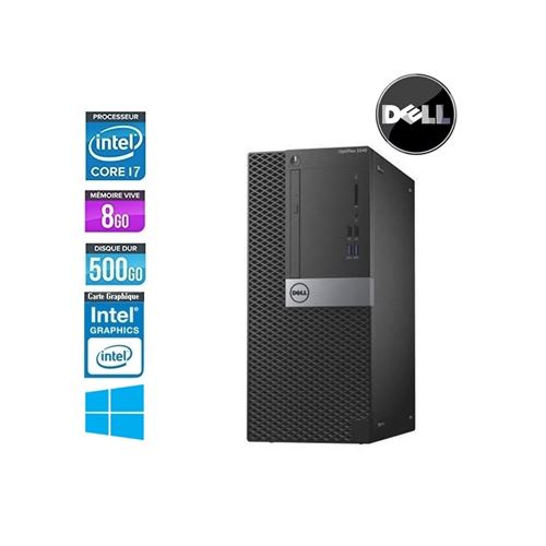 PC dell optiplex 7040 mt core i7 6700 3.4ghz État correct - N/A reconditionné disponible sur Fnac