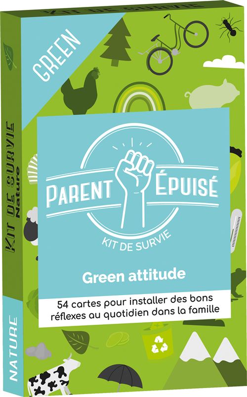 Jeu de société Asmodee Parent Epuisé Green Attitude État correct - Asmodee reconditionné disponible sur Fnac