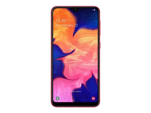 Samsung Galaxy A10 - 4G smartphone - double SIM - RAM 2 Go / Mémoire interne 32 Go - microSD slot - Écran LCD - 6.2"" - 1520 x 720 pixels - rear camera 13 MP - front camera 5 MP - rouge État correct - N/A reconditionné disponible sur Fnac