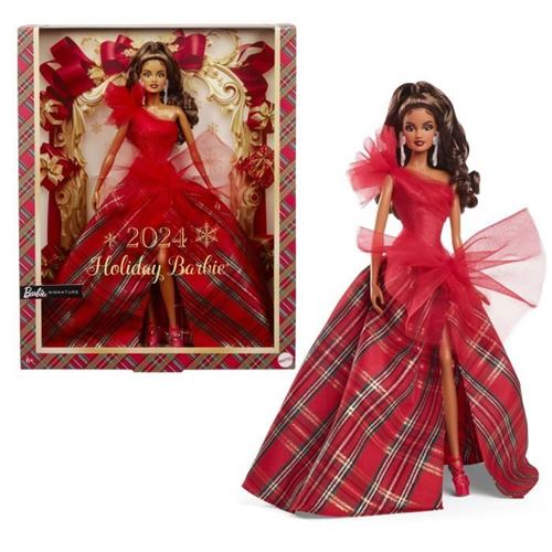 Barbie Poupée Joyeux Noël Châtain Hrm63 État correct - N/A reconditionné disponible sur Fnac