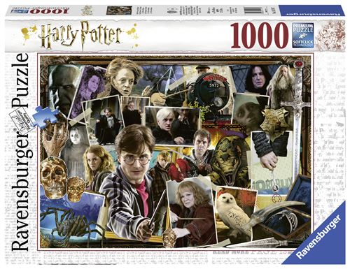 Puzzle 1000 pièces Ravensburger Harry Potter contre Voldemort État correct - Ravensburger reconditionné disponible sur Fnac