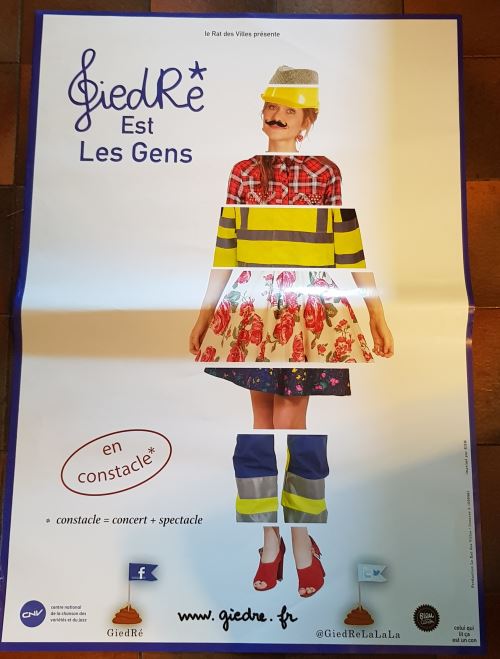 Giedré - En Constacle - AFFICHE État correct - N/A reconditionné disponible sur Fnac