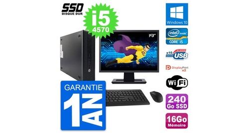 Acheter Pc hp 600 g1 sff ecran 19"" intel core i5-4570 ram 16go ssd 240go windows 10 wifi État correct - 279,00 € Pc hp 600 g1 sff ecran 19"" intel core i5-4570 ram 16go ssd 240go windows 10 wifi État correct - N/A reconditionné disponible sur Fnac