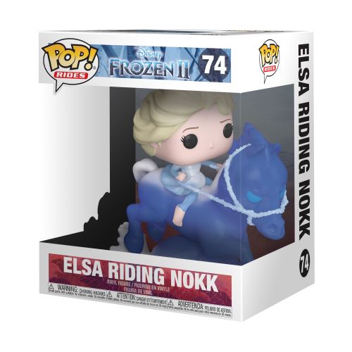Figurine Funko Pop Rides Disney Frozen La Reine des Neiges 2 Elsa Riding Nokk État correct - Funko reconditionné disponible sur Fnac