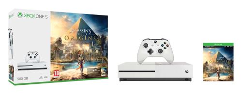 Pack Console Microsoft Xbox One S 500 Go + Assassins's Creed Origins État correct - Microsoft reconditionné disponible sur Fnac