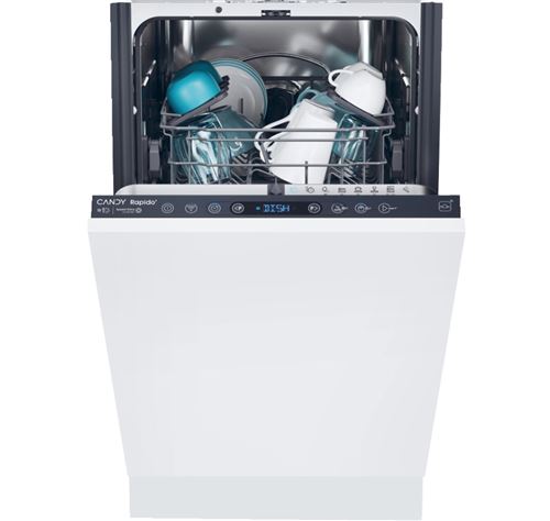 CANDY - Lave-vaisselle 2, CI0C7SB0FA, Gris, L:44.8cm, H:81.6cm, P:55.9cm, Classe énergétique : C État correct - N/A reconditionné disponible sur Fnac